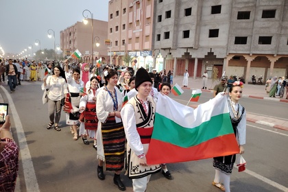 България бе представена в  9-ото издание на Международния фестивал за народен разказ и народни изкуства в мароканския град Загора (Южно Мароко) 