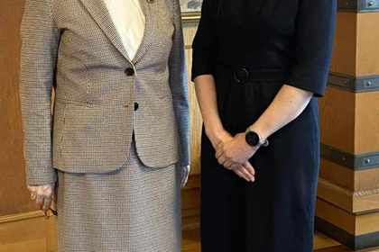 Посланик Иванова се среща с кмета на Осло г-жа Ане Линдбу