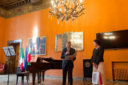 Посолството на Република България в Рим бе домакин на камерен концерт по случай 110-ата годишнина от рождението на Борис Христов