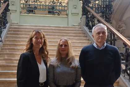 Генералният консул в Милано Ана Паскалева проведе среща Джована Мавелия и с Давид Дониноти