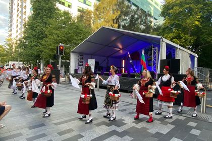 Българско участие в Мултикултурния фестивал, проведен в Канбера
