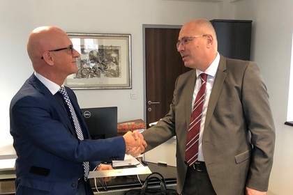 The newly appointed Consul General of Bulgaria in Bitola Nikolay Dimitrov officially handed over his consular patent