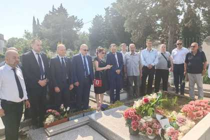 Посланикът в Скопие Ангел Ангелов и генералният консул в Битоля Николай Димитров почетоха паметта на Спаска Митрева