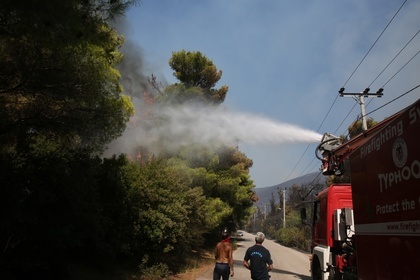 Информация относно пожар в района на Александруполис  към 11:00 часа на 21 август 2023 г.