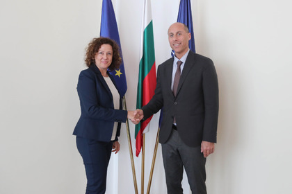 Deputy Minister Irena Dimitrova held a meeting with the Ambassador Extraordinary and Plenipotentiary of Georgia in Sofia Otar Berdzenishvili