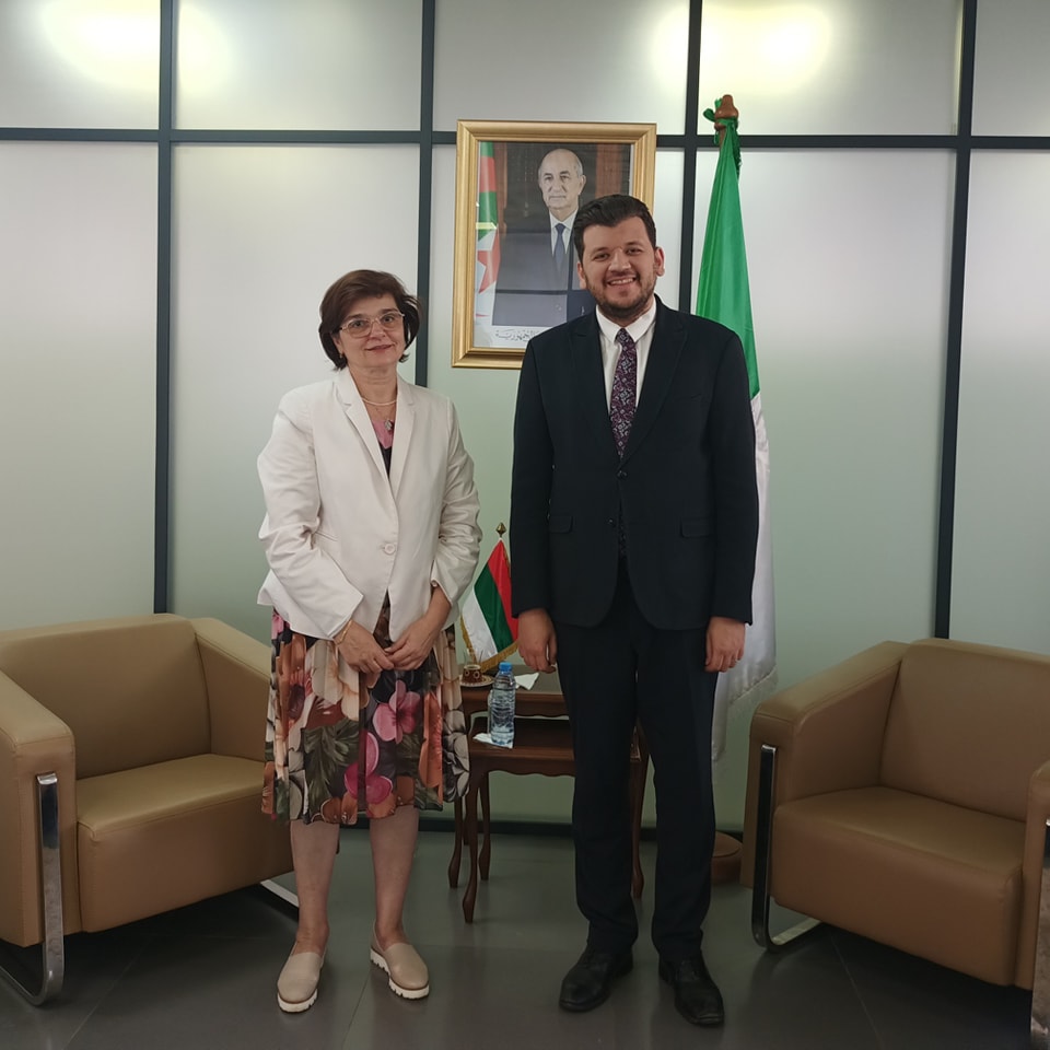 Посланик Марияна Бояджиева се срещна с министъра на икономиката, на знанието, стартъпите и малките предприятия Ясин Уалид