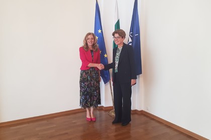 Зам.-министър Елена Шекерлетова проведе среща със специалния представител на Генералния секретар на Съвета на Европа по миграцията и бежанците Лейла Кайячък