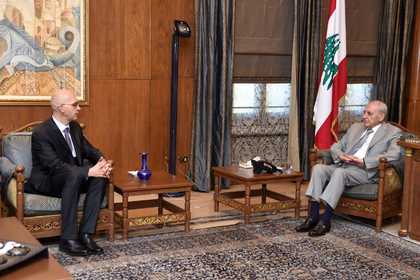 Ambassador Iassen Tomov met with the President of the Lebanese National Assembly Nabih Berri