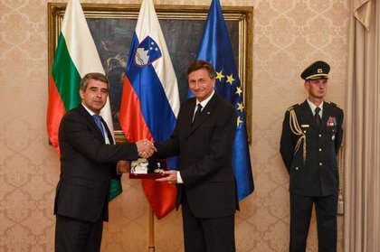 Президентът Росен Плевнелиев посети Република Словения