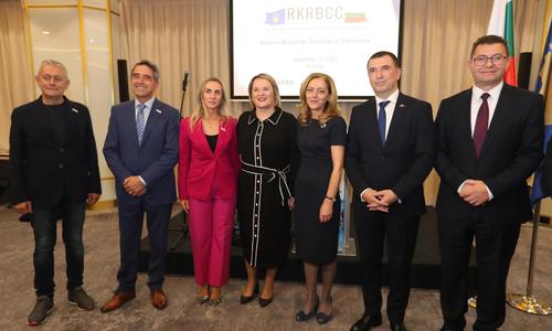Заместник-министър Елена Шекерлетова взе участие в събитие по случай официалното откриване на Българско-косовска търговска камара