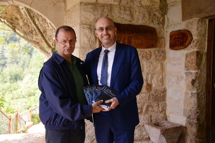 The Ambassador of Bulgaria to the Republic of Lebanon visited the museum of the distinguished writer and artist of Lebanese origin Gibran Khalil Gibran