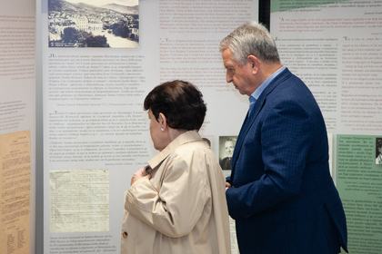 Откриване на изложба „Евреите по българските земи“, посветена на 80– годишнината от спасяването на българските евреи през Втората световна война в рамките на българското участие на Световното книжно изложение във Франкфурт