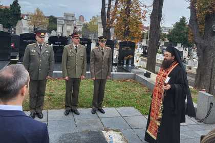 Отслужена молитва в памет на загиналите български воини във войните за национално обединение 1912-1918 г. в Белград