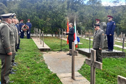 Почитане на паметта на българските воини на Архангелова задушница