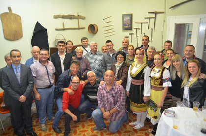Откриване на помещение на Сдружението на гражданите от българското национално малцинство “Шопско оро” от гр. Панчево.
