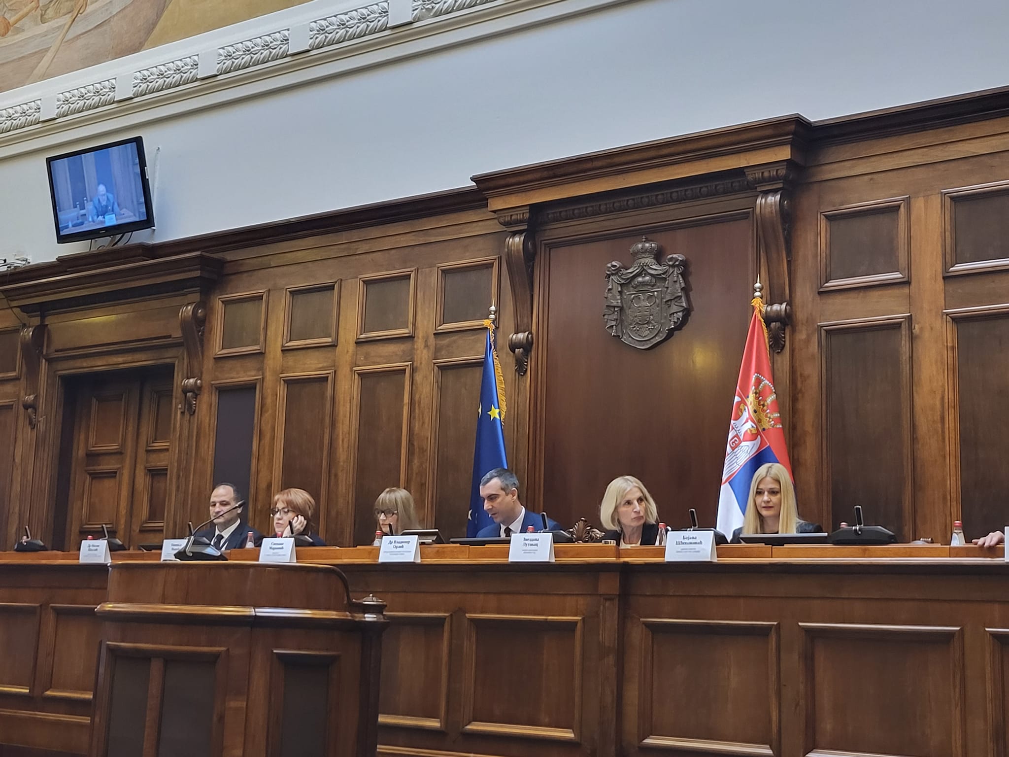 Председателят на Конституционния съд г-жа Павлина Панова бе на посещение в Белград