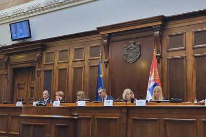 Председателят на Конституционния съд г-жа Павлина Панова бе на посещение в Белград