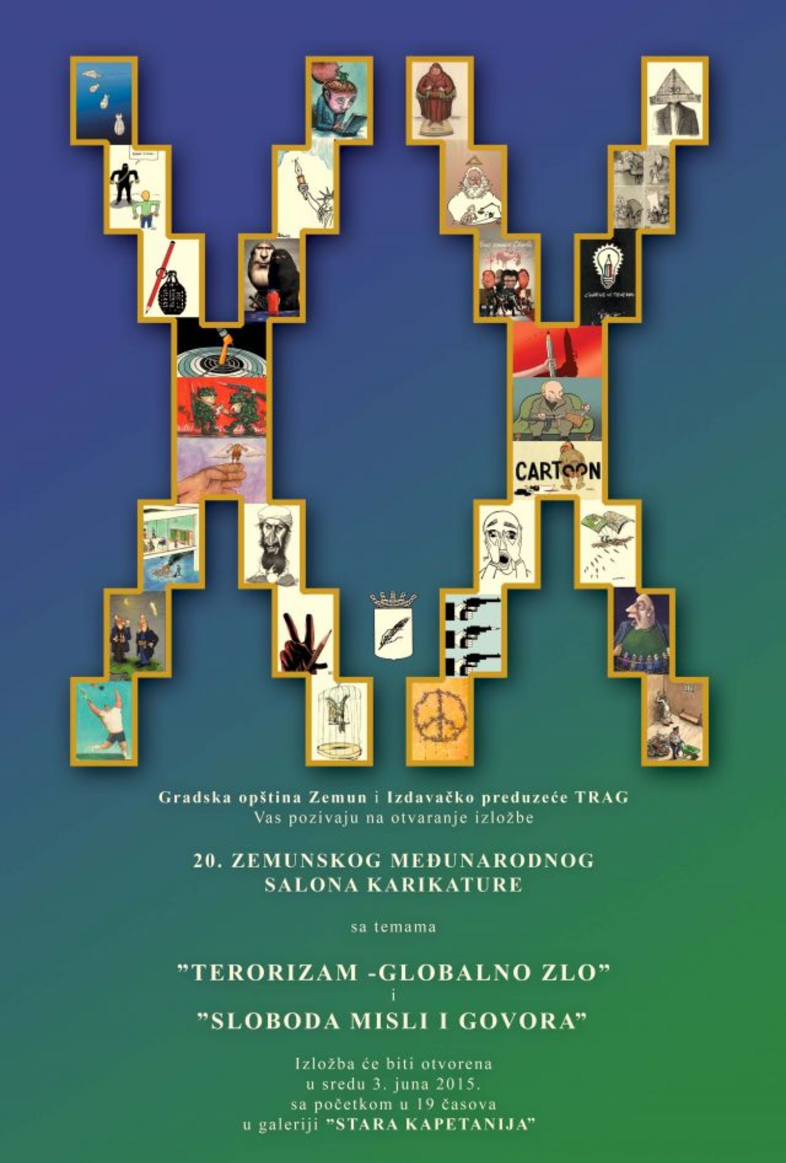 Първа награда за български карикатурист в Белград