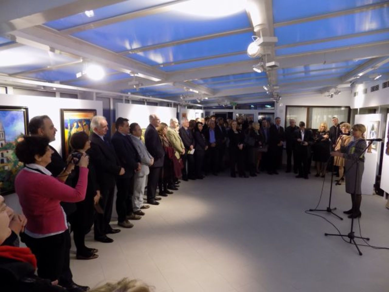 Opening of the exhibition 