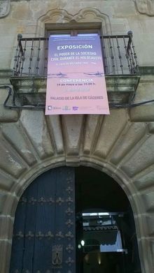 Documentary exhibition "The Power of Civil Society" dedicated to the 70th anniversary of the rescue of Bulgarian Jews visits Cáceres, Spain