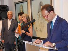 Opening of the exhibition "Anthology" by the artist Valentin Kovachev - Madrid, June 8 2016
