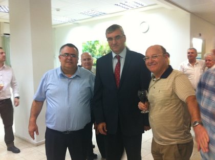 Участие на посланика в церемония на българската общност в Израел