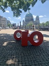 Bulgaria Congratulates Germany on EU Council Presidency with "Bulgarian Letters" Installation