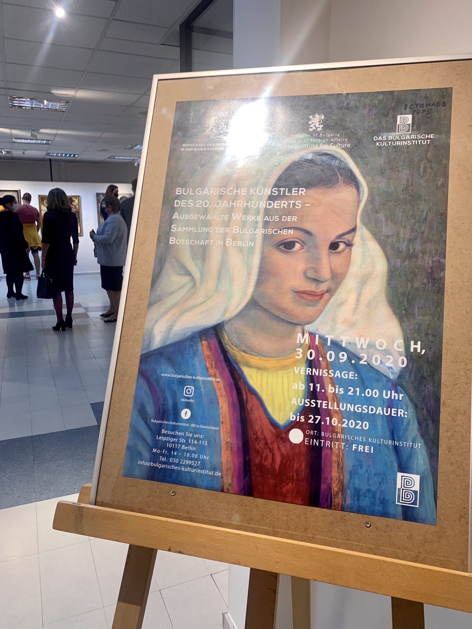 Exhibition "Bulgarian artists of the twentieth century - selected works from the collection of the Bulgarian Embassy in Berlin"