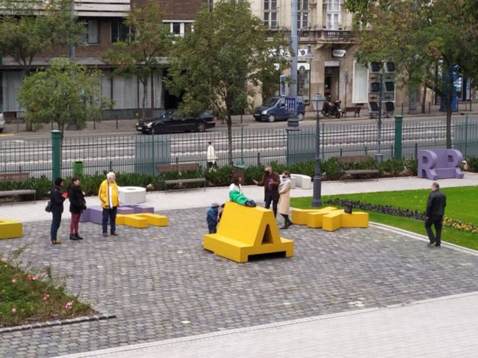 Българските букви в Будапеща 2020