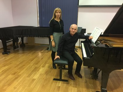 Рецитал на проф. Красимир Станков в музикална зала „Станчич“ в Загреб 