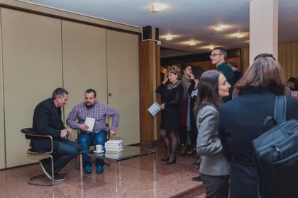 Писателят Георги Господинов - гост на Постоянното представителство в Женева