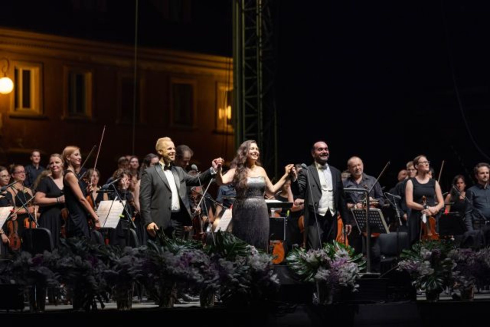 OVATION FOR SONYA YONCHEVA AT THE CONCERT AT THE LJUBLJANA FESTIVAL