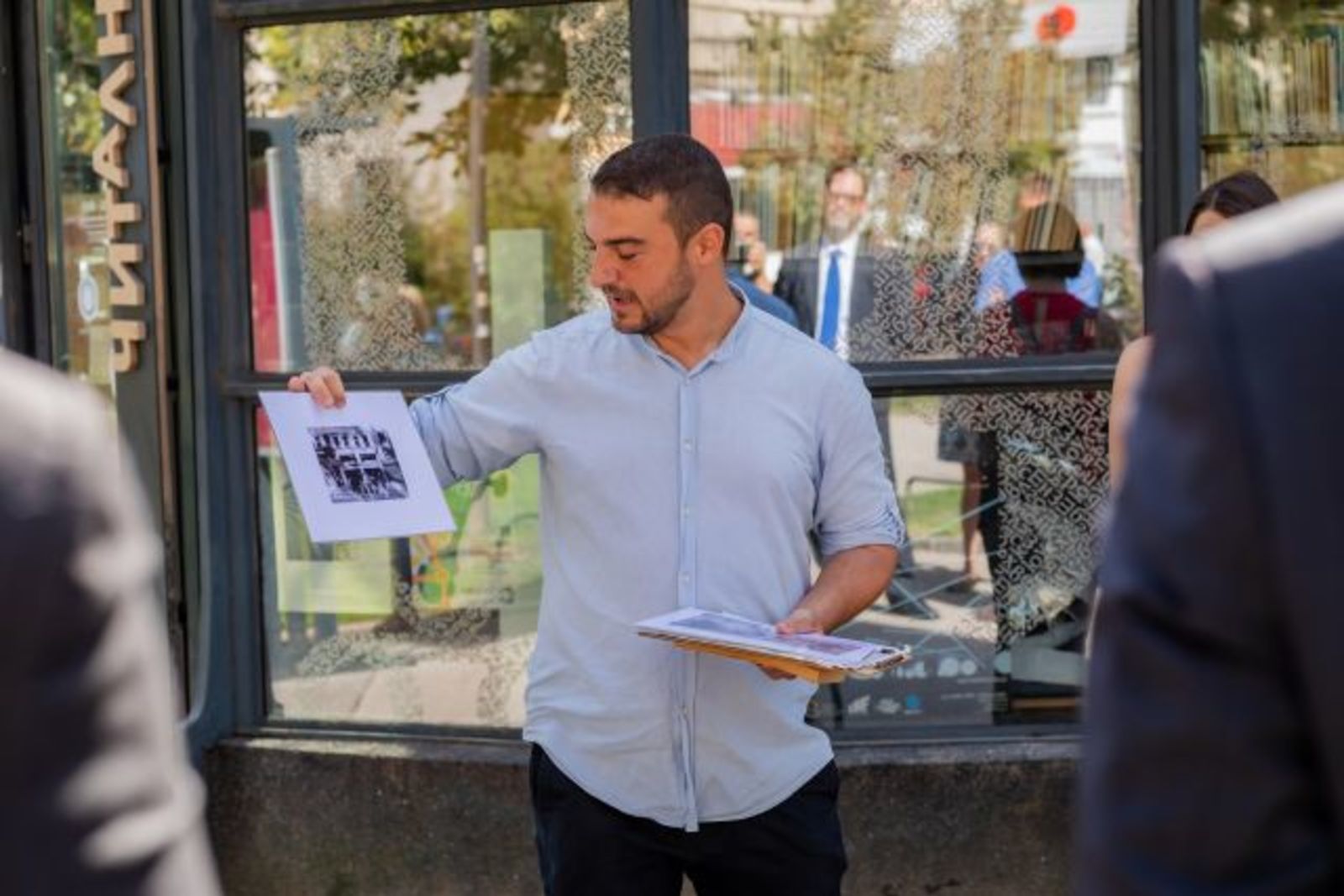 Alexander Shpatov is the Bulgarian Author in the "Europe Readr" Project of the Slovenian EU Presidency