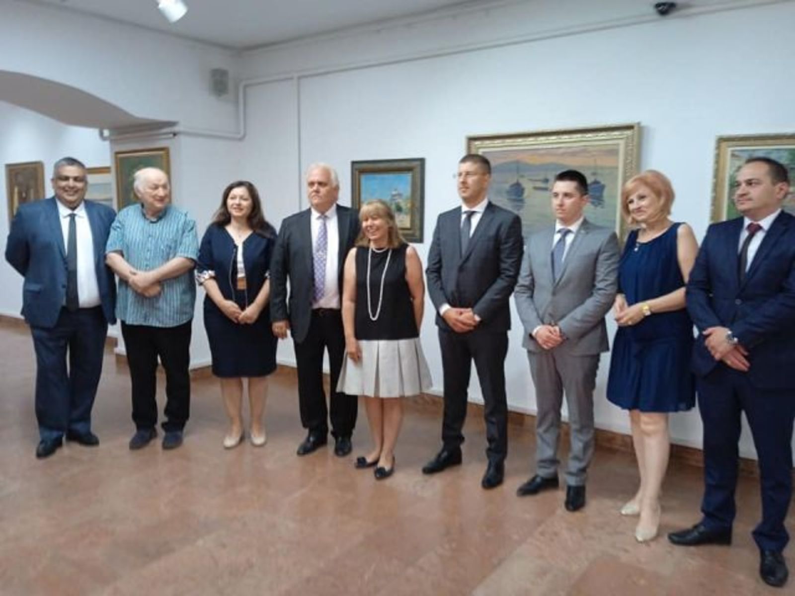 Откриване на изложбата „Дипломация и изкуство II“ по повод Деня на българската дипломатическа служба в Музея на литературата и театралното изкуство в Сараево