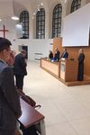 Пътуващата изложба „Чудотворни икони и свети мощи на Балканите" в Папския Грегориански университет