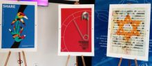 MOBILE EXHIBITION WITH POSTERS ON THE THEME "COEXISTENCE" VISITS A NEW BULGARIAN UNIVERSITY