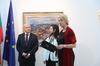 Minister Ivan Kondov Opened the Exhibition "Fragments of Modern Art in Montenegro from the Collection of the National Museum" at the Mission Gallery