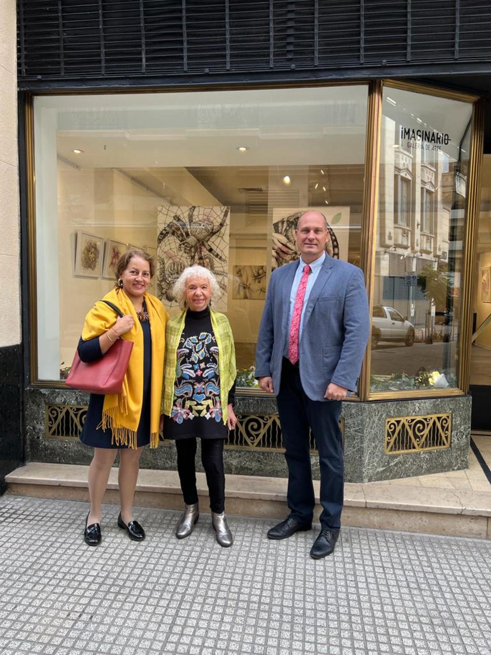 Exhibition of Artist of Bulgarian Origin Stella Sidi in Buenos Aires