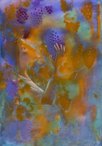 "Girl with Grapes"