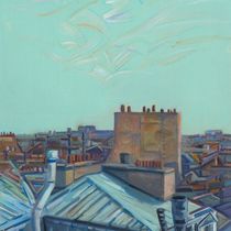 "Outside the Window of My Studio in Paris"