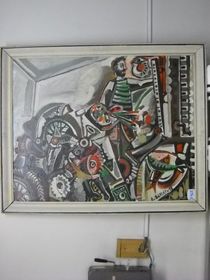 Художникът и неговия модел