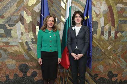 Заместник-министър Елена Шекерлетова прие председателя на Комисията по европейска интеграция на Парламента на Грузия г-жа Мака Бочоришвили