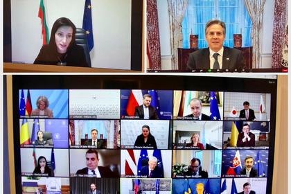 Deputy Prime Minister and Minister for Foreign Affairs Mariya Gabriel: Bulgaria is consistent in its position to support Ukraine