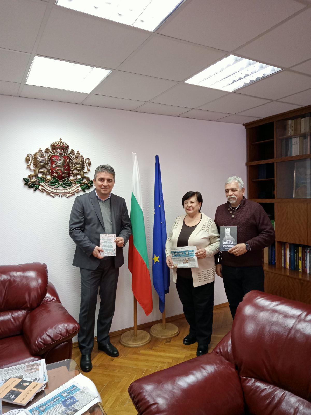 Среща с водещи представители на българските дружества в Украйна