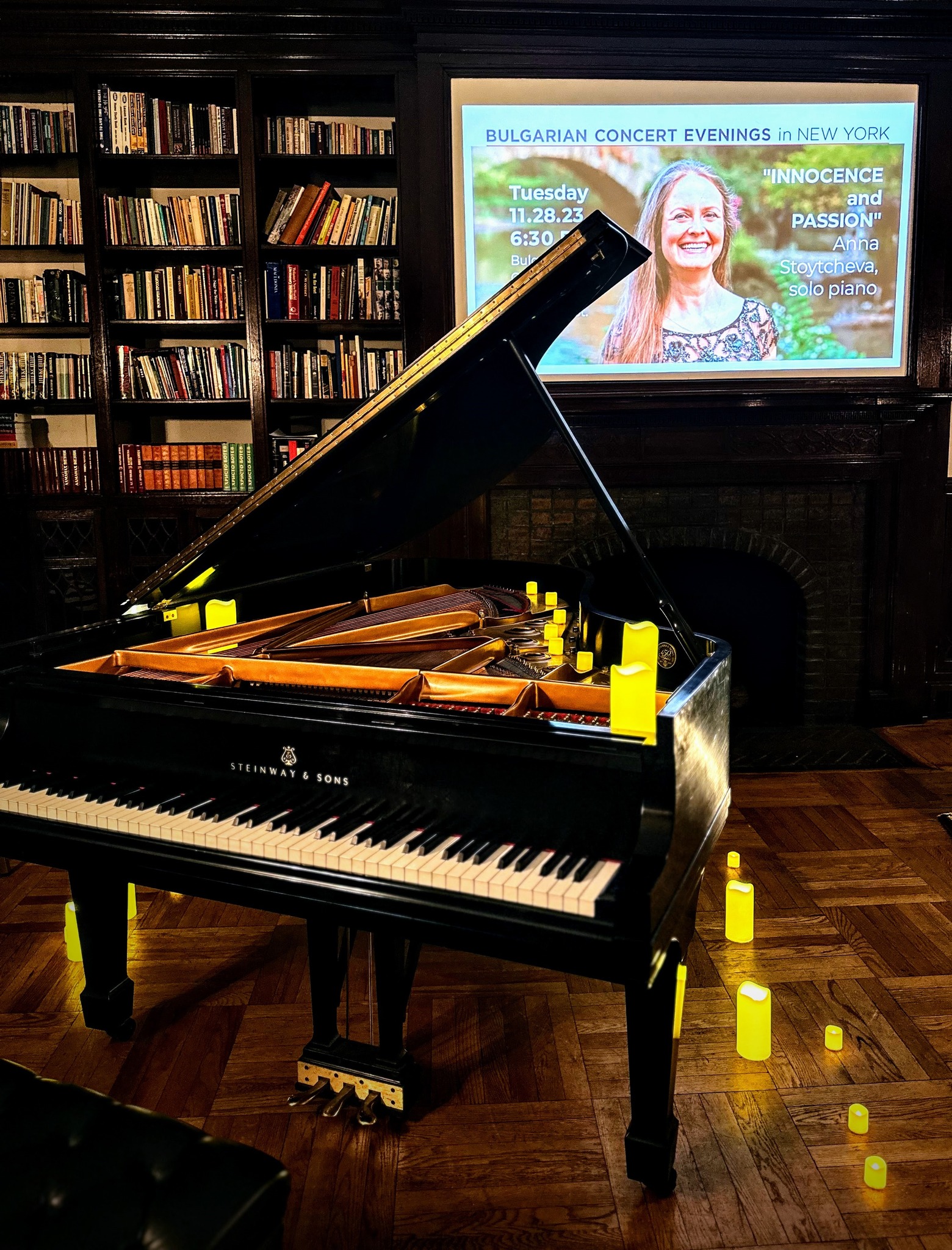 Piano Concert of Anna Stoytcheva at the Consulate General in New York