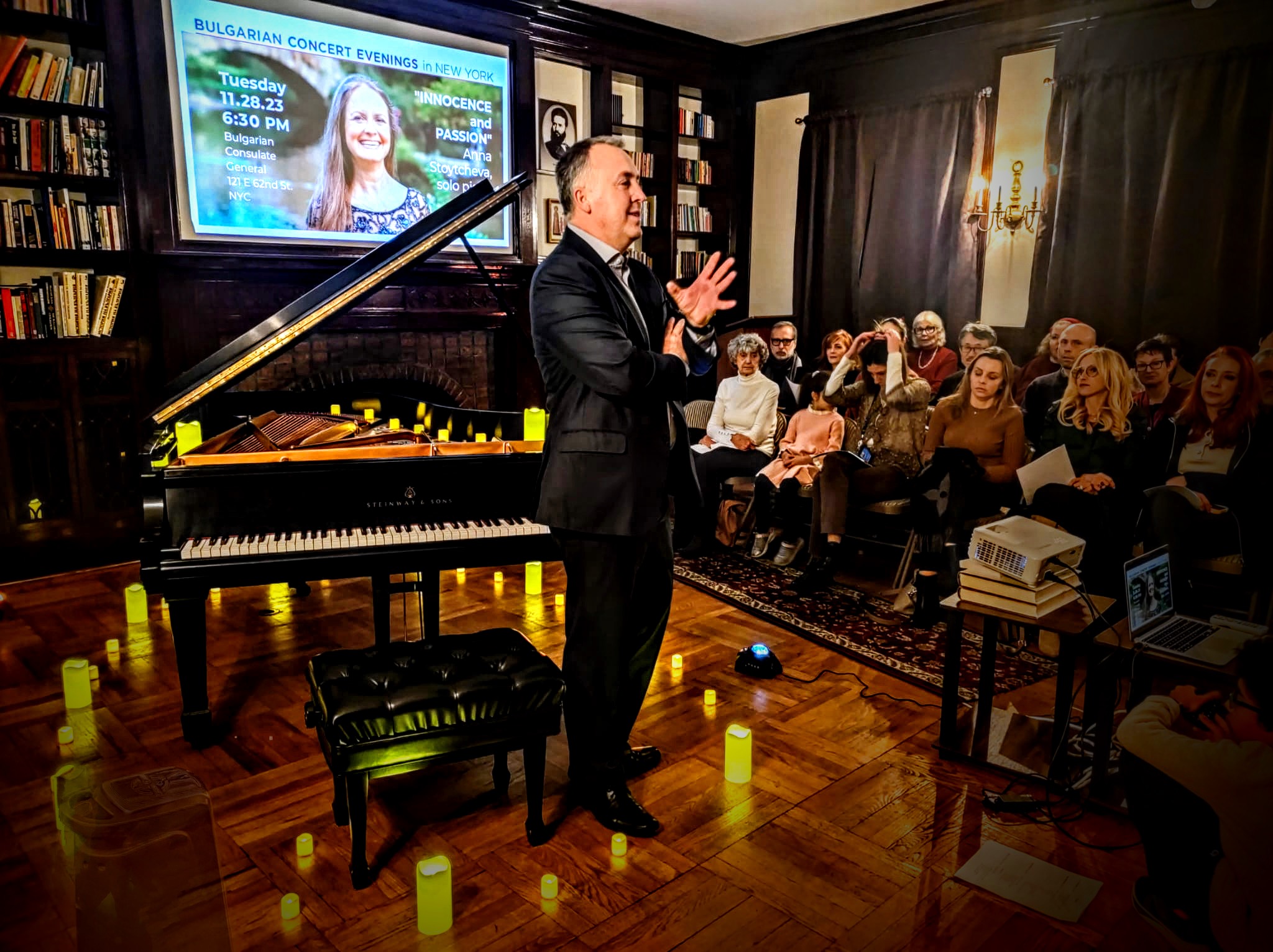 Piano Concert of Anna Stoytcheva at the Consulate General in New York