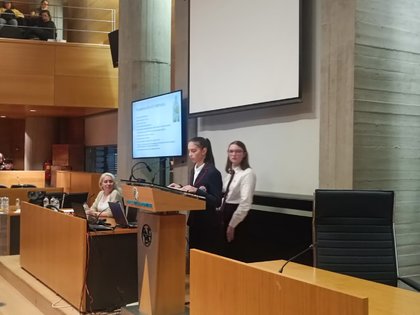 Участие на ученици от НГДЕК в международна конференция в Солун, посветена на делото на Св. Св. Кирил и Методий