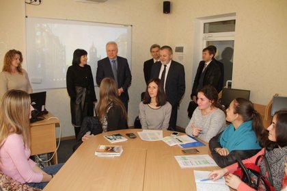 Посещение в Запорожка област