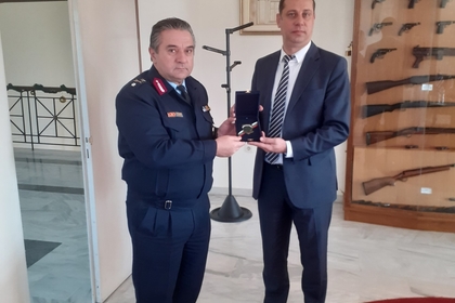 Работна среща между ръководни служители на ГД „Гранична полиция“ и на Областна дирекция на полицията Централна Македония