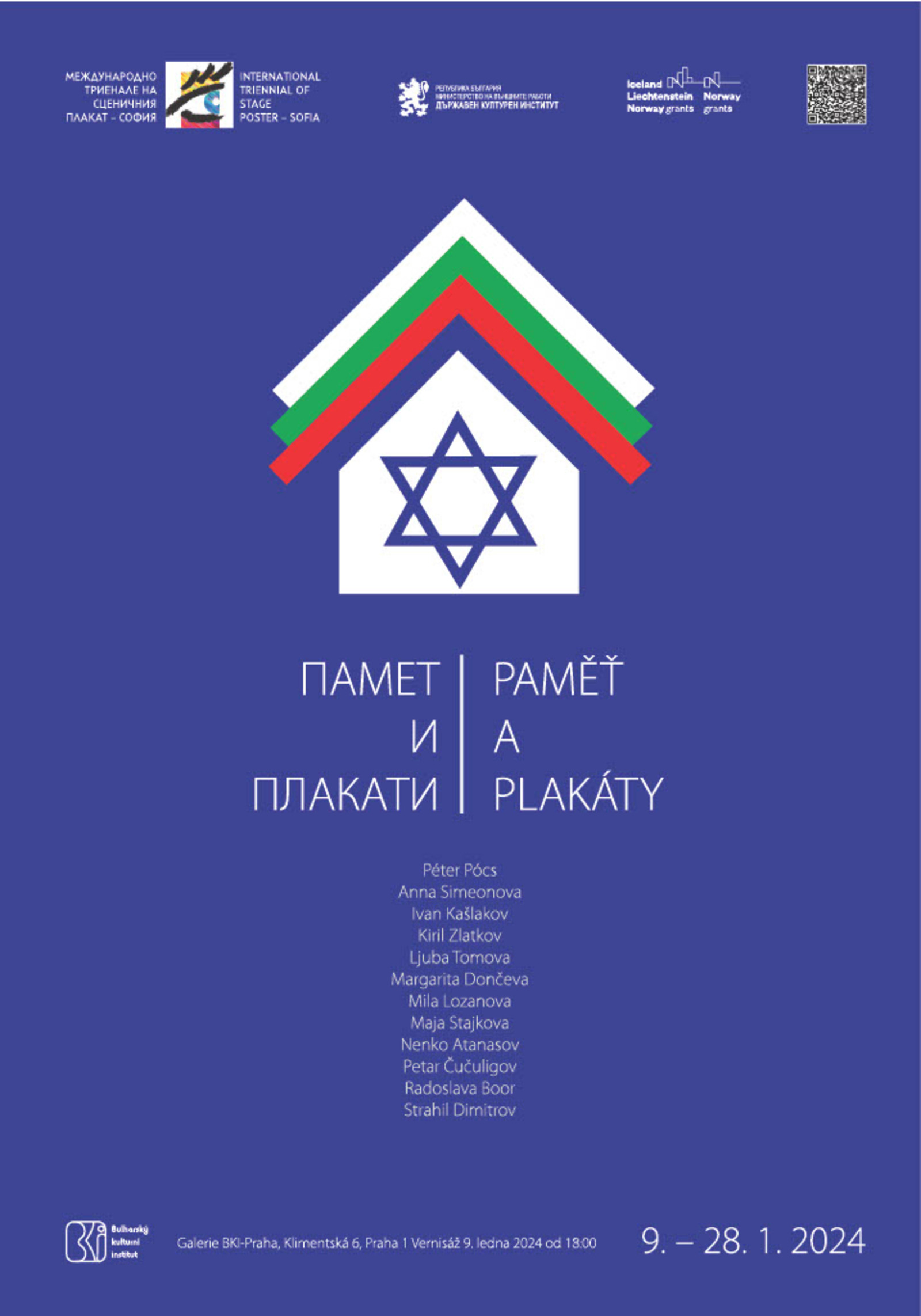 Opening of the exhibition "Memory and Posters" in Prague